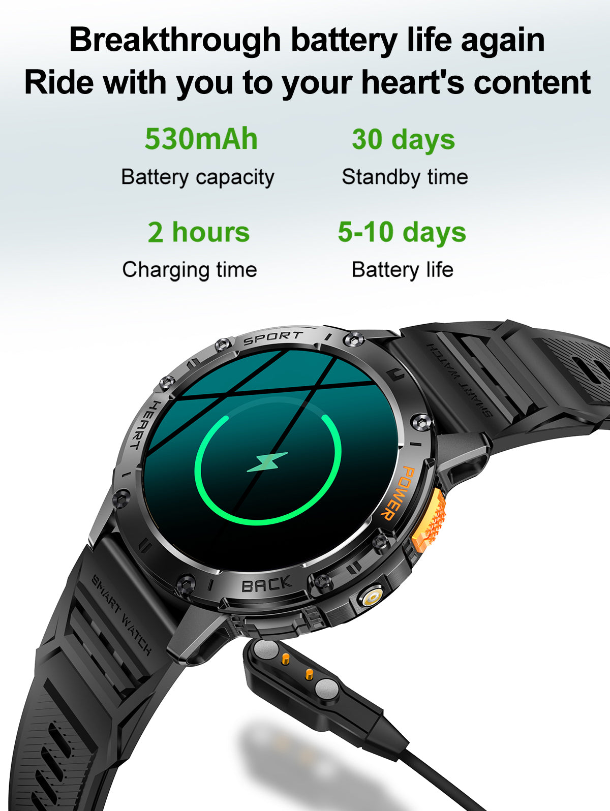 LEMFO K65 Smart Watch Amoled