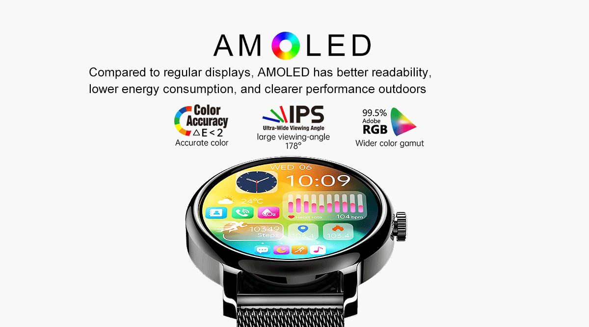 LEMFO LF35 Smart Watch  AMOLED