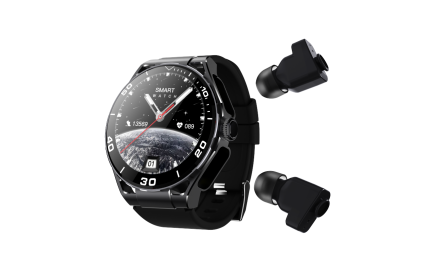 LEMFO Q11 Smart Watch with earbuds