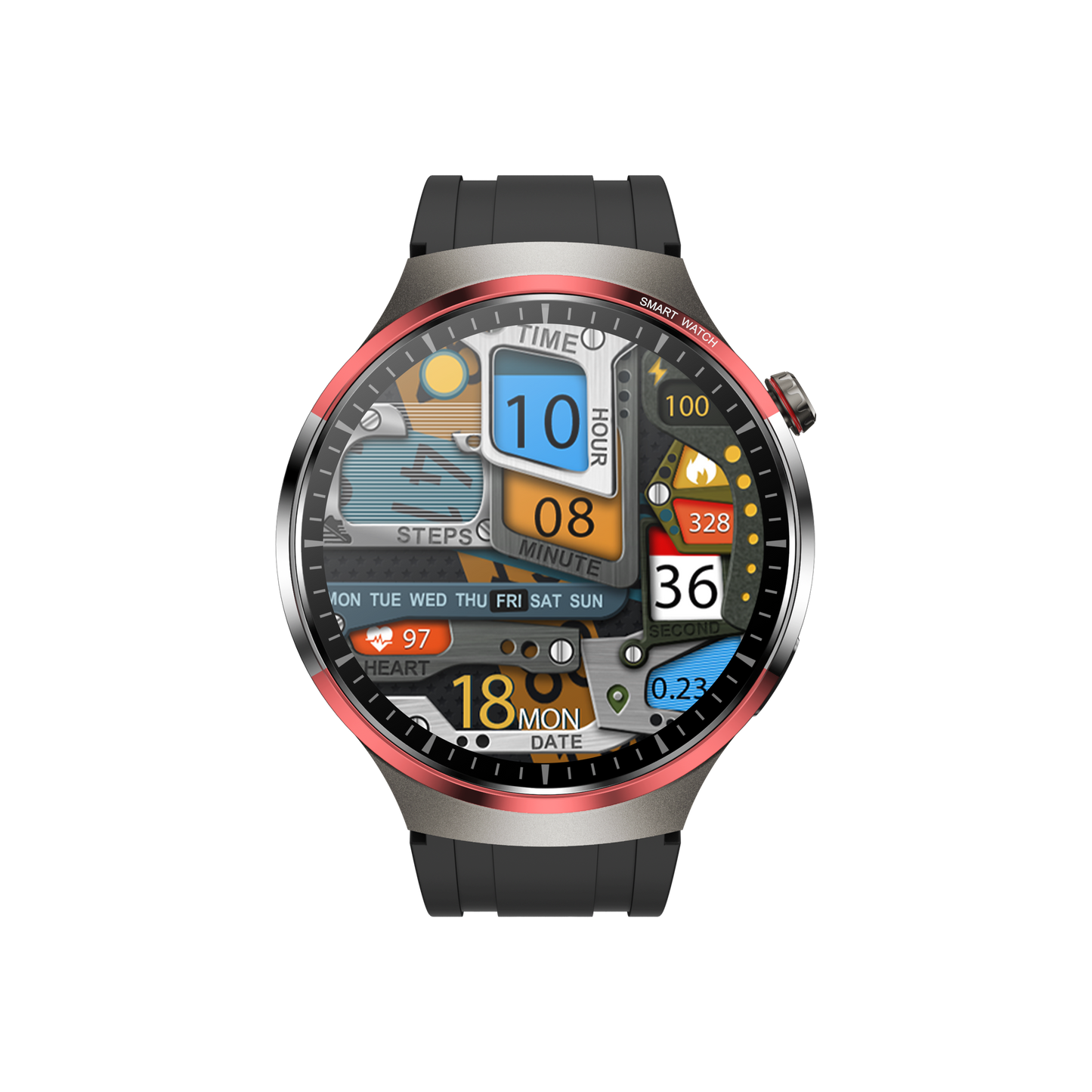 LEMFO LEM19 Smart Watch AMOLED/GPS