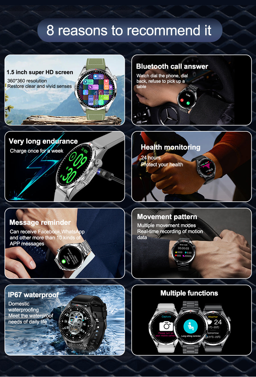 LEMFO LT09 Smart Watch