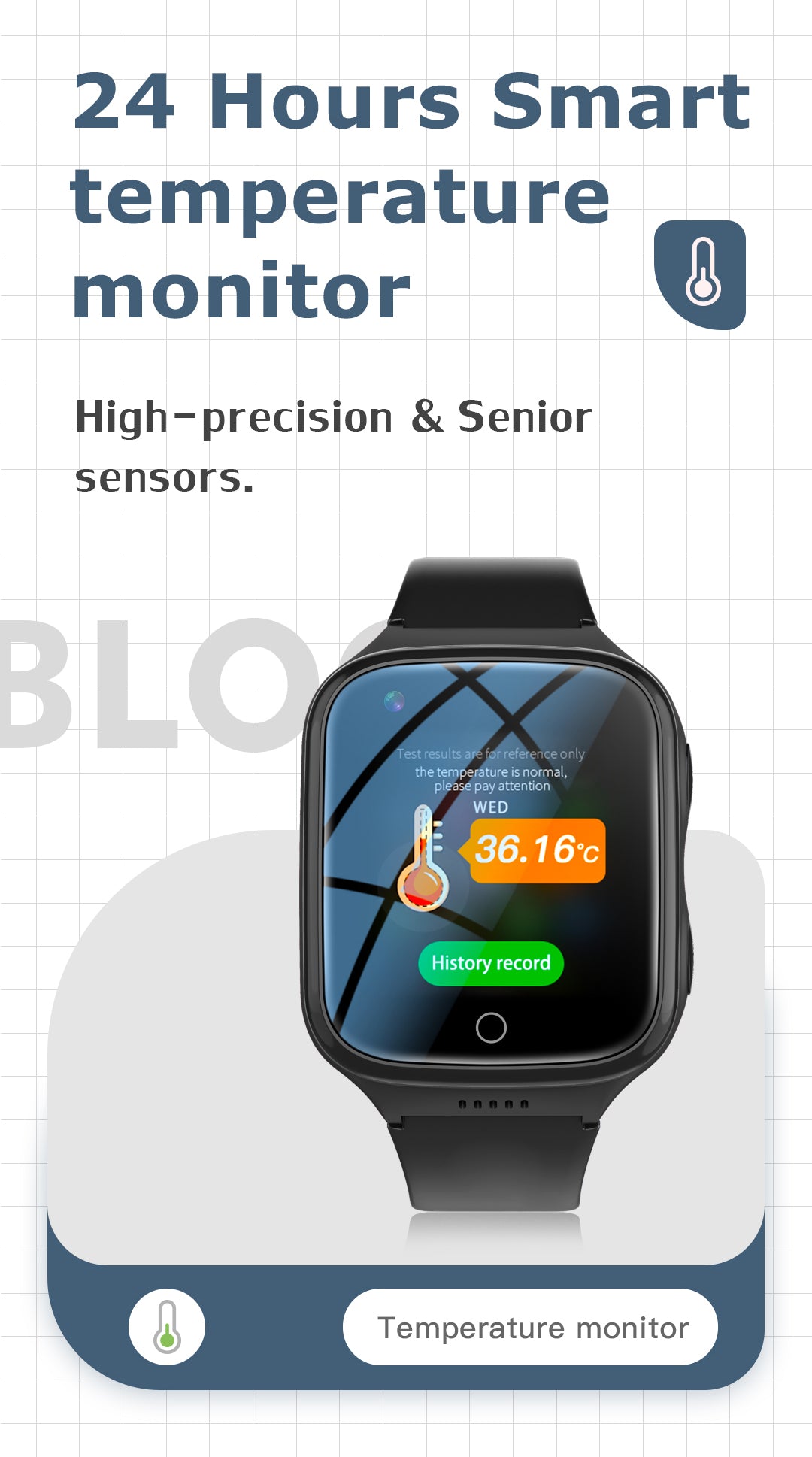 LEMFO K9LH Smart Watch for the elederly